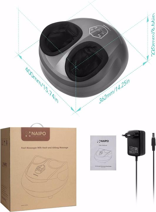 Actual product image Naipo Foot massager