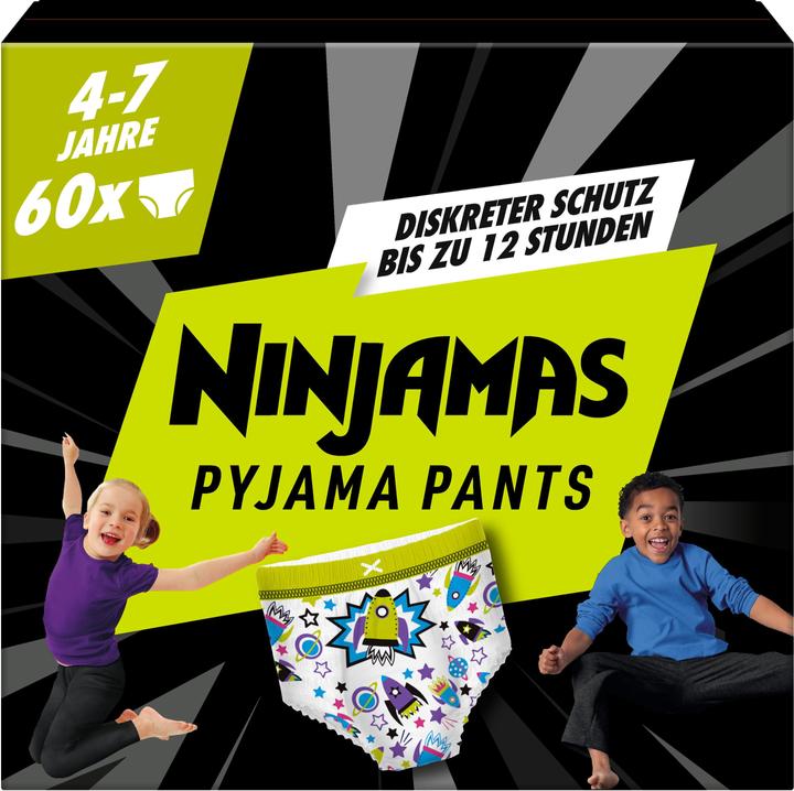 Produktbild Pampers Ninjamas (Gr. M, Monatsbox, 60 Stück)