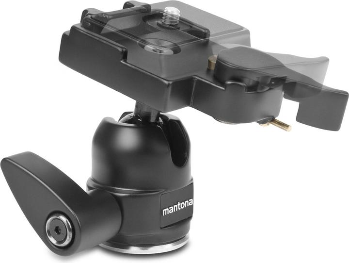 Actual product image mantona Ball head L for tripod Scout (Spherical head)