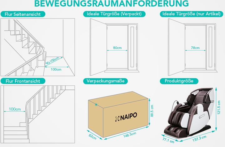 Produktbild Naipo Massagesessel