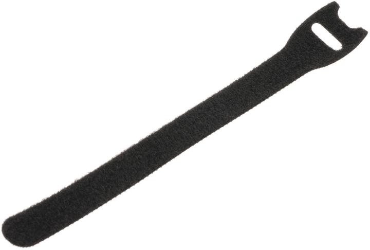 Produktbild Fastech ETK-1-1 Strap, schwarz, 13x150mm (Klettkabelbinder, 150 mm, 10 Stk.)