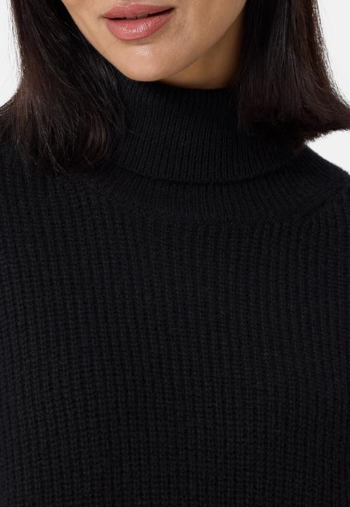 Produktbild Cash-Mere Wolle Kaschmir Oversize Style Rollkragen Pullover (XS)