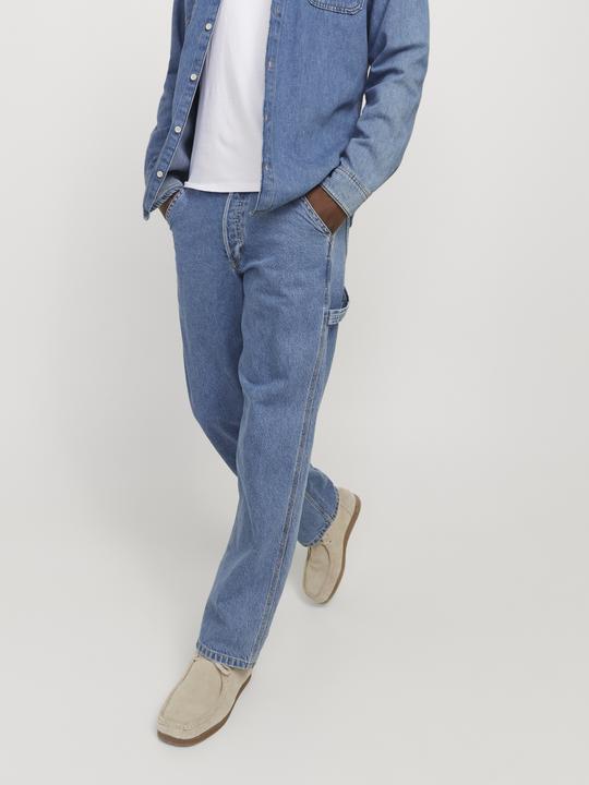 Actual product image Jack & Jones JJIEDDIE JJCARPENTER SQ 735 Locker geschnitten Locker geschnitten (W34/L32)