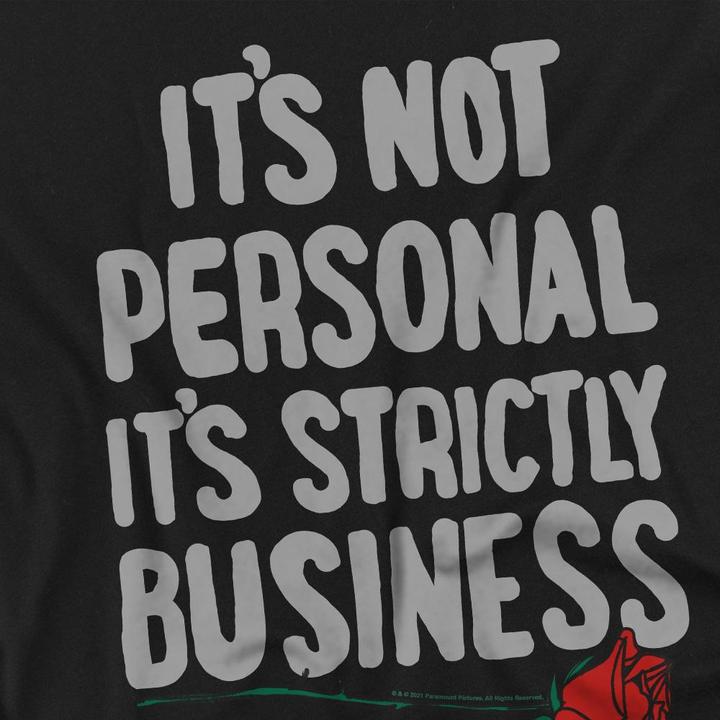Immagine prodotto The Godfather Strictly Business Maglietta Uomo (4XL)
