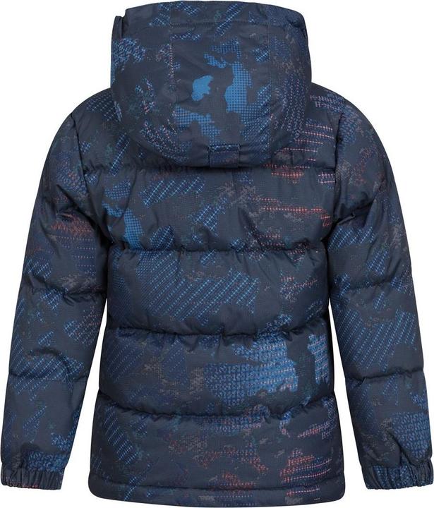 Actual product image Mountain Warehouse Childrens/Kids Snow II Printed Water Resistant Padded Jacket (140)