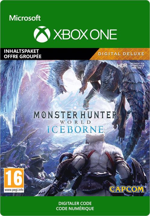 Actual product image Microsoft Monster Hunter World: Iceborne Digital Deluxe (Xbox One X, Xbox Series X, Xbox One S, Xbox Series S)
