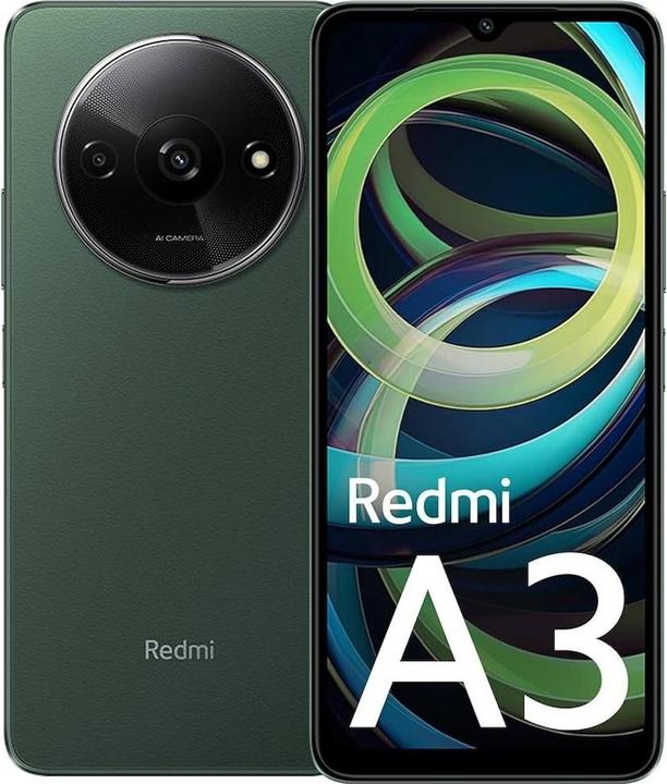 Productafbeelding Xiaomi Redmi A3 (128 GB, Bosgroen, 6.71", Dubbele SIM, 8 Mpx, 4G)