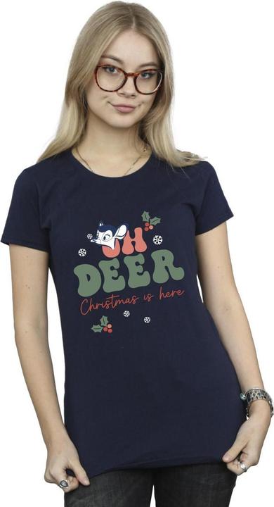 Actual product image Disney Womens/Ladies Bambi Oh Deer Cotton T-Shirt (L)