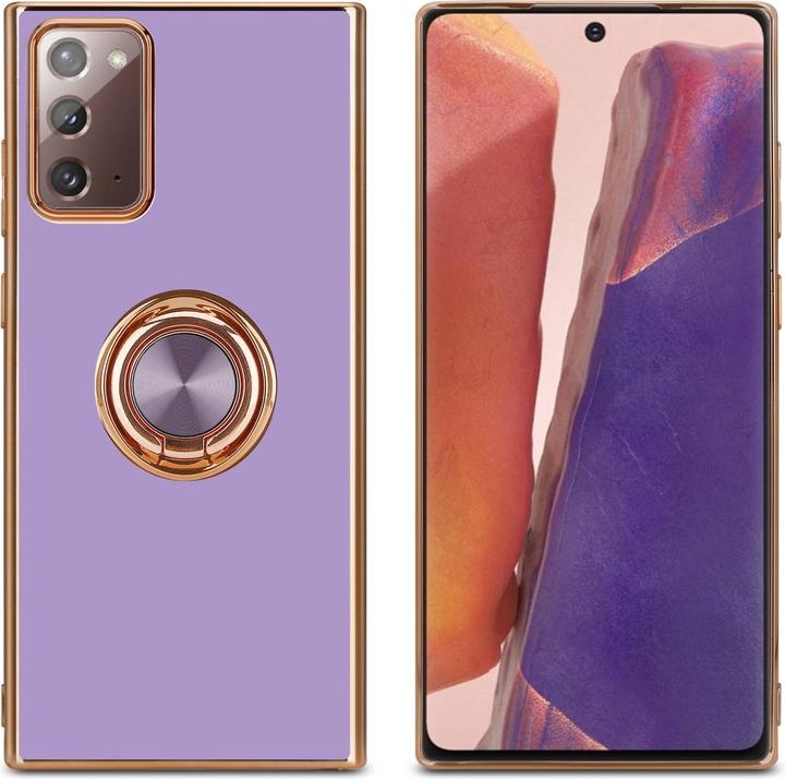 Produktbild Cadorabo Hülle für Samsung Galaxy NOTE 20 im TPU mit Kameraschutz und Ring LM089 Style (Samsung Galaxy Note 20)
