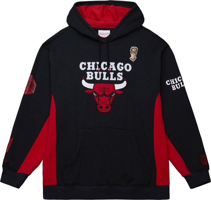 Actual product image Mitchell & Ness Fleece Hoody - ORIGINS Chicago Bulls - M (M)