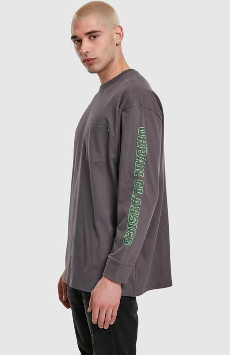 Immagine prodotto Urban Classics Neon Logo Boxy Pocket LS (S)