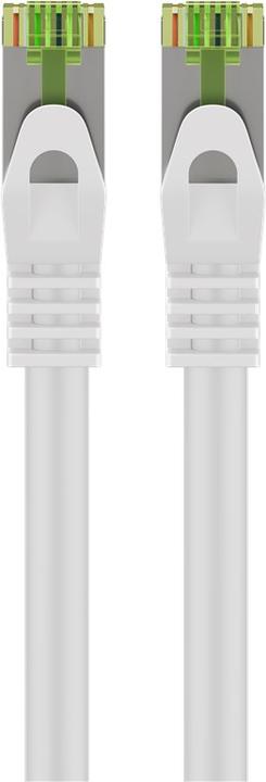 Immagine prodotto Goobay Cavo patch RJ45 con cavo CAT 8.1 S/FTP grezzo, bianco (S/FTP, CAT8.1, 7.50 m)