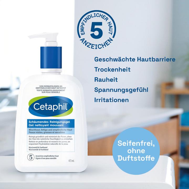 Actual product image Cetaphil Schäumendes Reinigungsgel (Foam, 473 ml)
