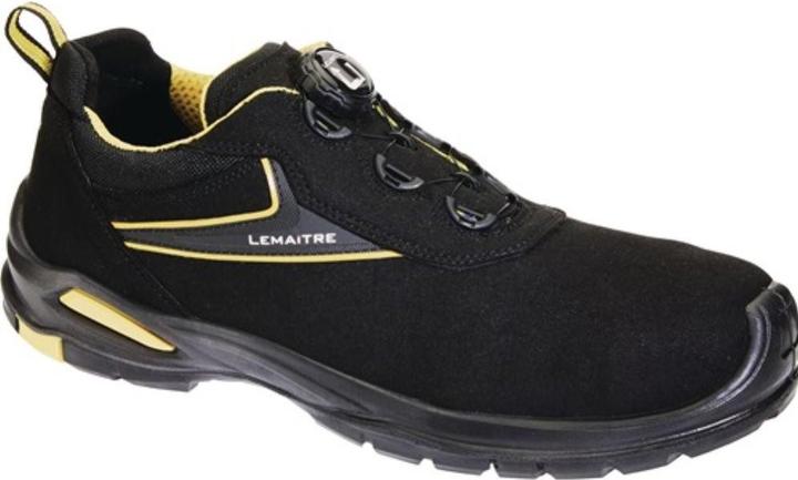 Immagine prodotto Lemaitre Scarpa di sicurezza Harrison taglia 41 nero/giallo S3 SRC ESD EN ISO 20345 microfibra (S3, 41)