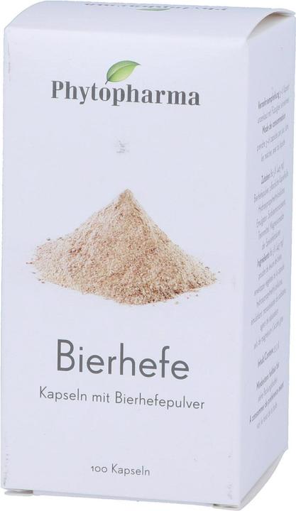 Image du produit Phytopharma Levure de bière (100 pièce(s), Capsules, 55.30 g)