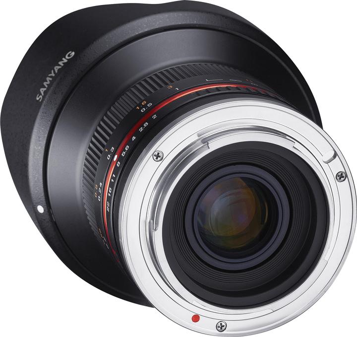 Actual product image Samyang 12mm f/2.0 NCS CS, Canon M (Canon EF-M, APS-C / DX)
