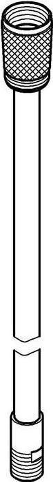 Produktbild Grohe Schlauch 1/2"xM 15x860mm (86 cm)