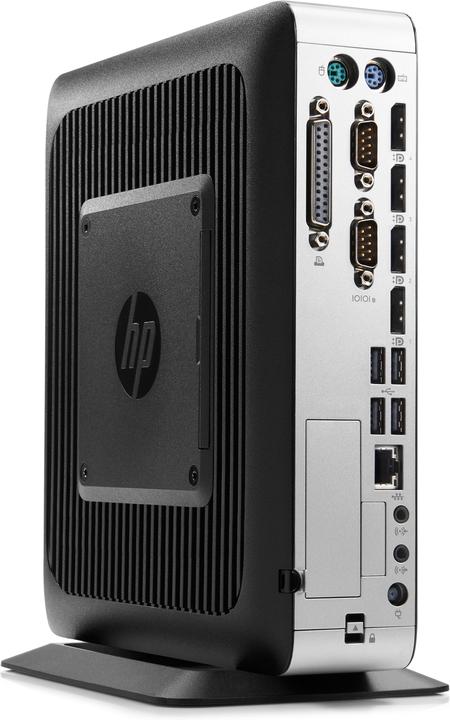 Actual product image HP t730 - Thin Client - Tower - 1 x R-series Embedded RX427BB / 2.7 GHz (AMD RX-427BB, 8 GB)
