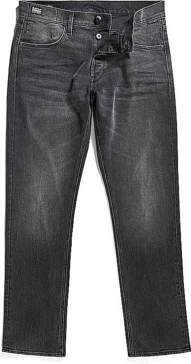 Actual product image G-Star Mosa Jeans Straight Fit Worn In Black Moon (W36/L32)