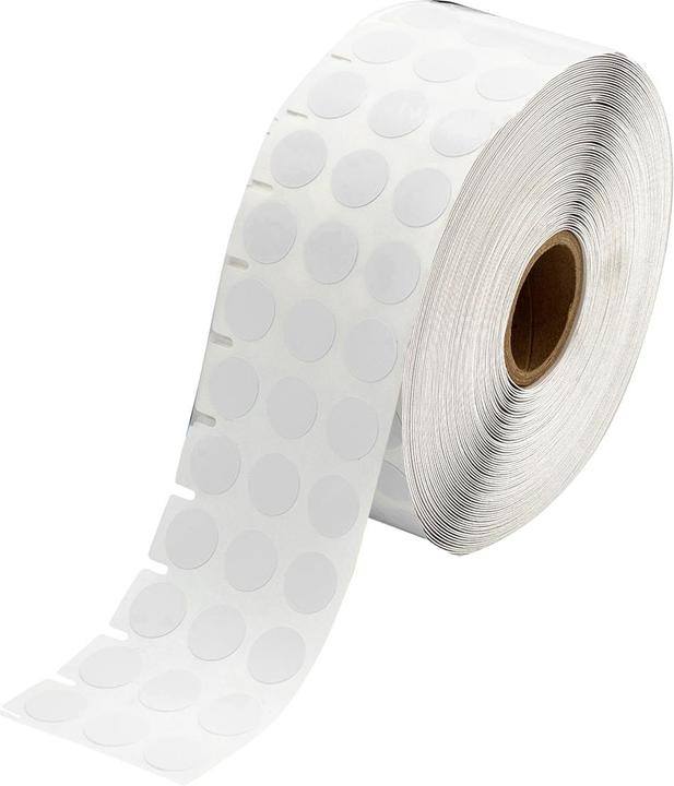 Immagine prodotto Brady Etichette crio per l'etichettatura di laboratorio, poliestere, bianco, anima da 25 mm