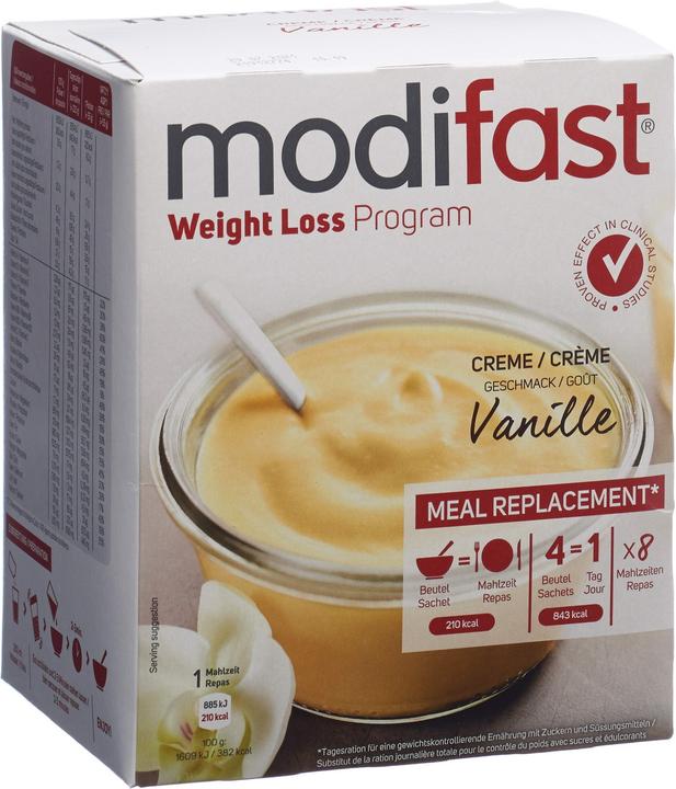 Modifast Programm Crème Vanille (8 Stück, Beutel, 55 g)