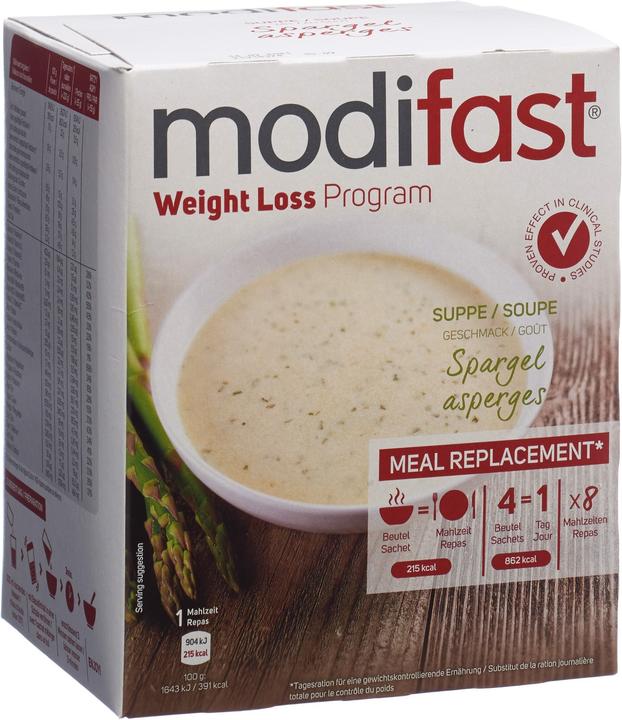 Produktbild Modifast Programm Suppe Spargel (Aspargus, 8 Stk., 539 g)