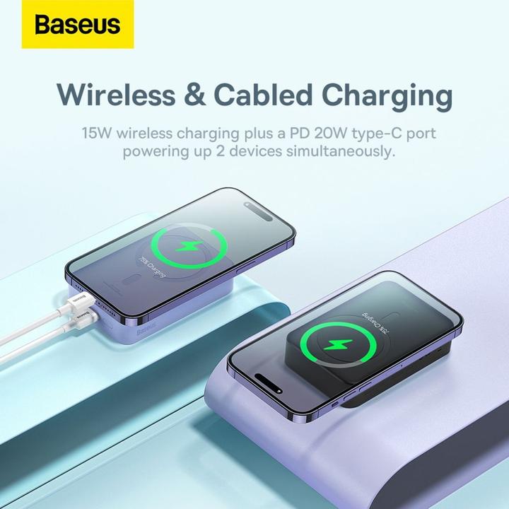Produktbild Baseus Magnetic Mini Charger (20000 mAh, 20 W, 74 Wh)