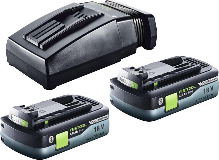 Immagine prodotto Festool CTLC SYS Aspiratore senza filtro 36V (2x 18 V) Classe de poussière L + 2x Batterie 4,0 Ah +