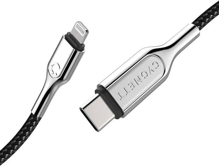 Image du produit Cygnett Câble blindé Lightning vers USB-C 2M - Noir (2 m, USB 3.0, 30 W)