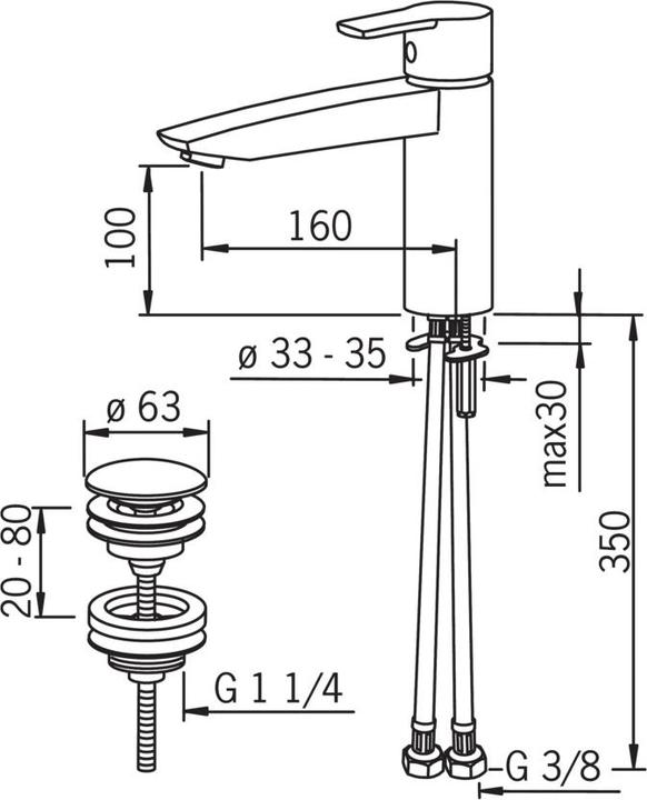 Produktbild Oras Cubista 2805F