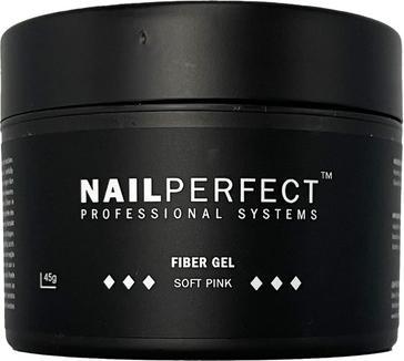 Immagine prodotto Nail Perfect Fibre Gel Soft Pink 45g (Soft Pink, Smalto per unghie effetto gel)