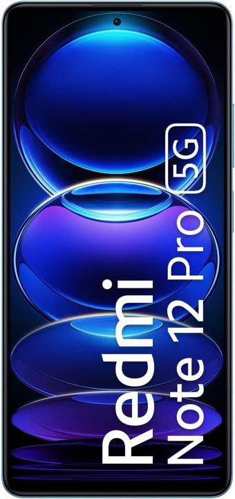 Produktbild Xiaomi Redmi Note 12 Pro 5G (128 GB, Midnight Black, 6.67", Dual SIM, 50 Mpx, 5G)