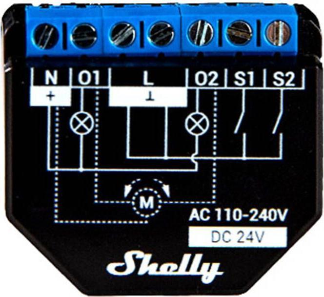 Shelly Plus 2PM (Switch actuator)
