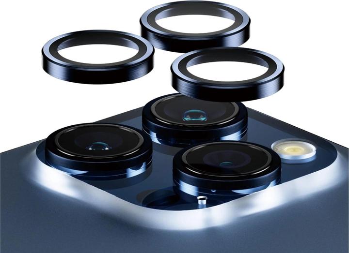 Produktbild PanzerGlass Hoops Camera Lens Protector (1 Stück, Apple iPhone 15 Pro, Apple iPhone 15 Pro Max)