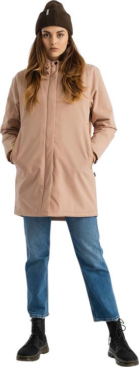 Selfhood Damen Parka mit Kapuze und Fell