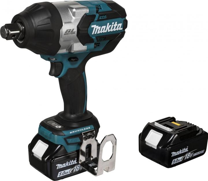 Image du produit Makita DTW1002RTJ Clé à choc sans fil 18V, 2x5,0Ah Li-Ion, 1000 Nm, 1 (Fonctionnement sur batterie)