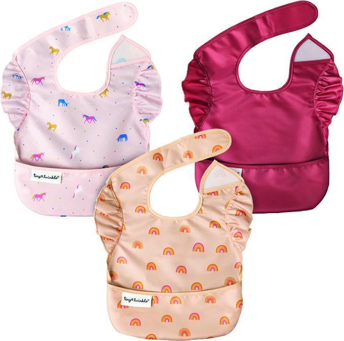 Produktbild Tiny Love 3 gemusterte wasserdichte Lätzchen