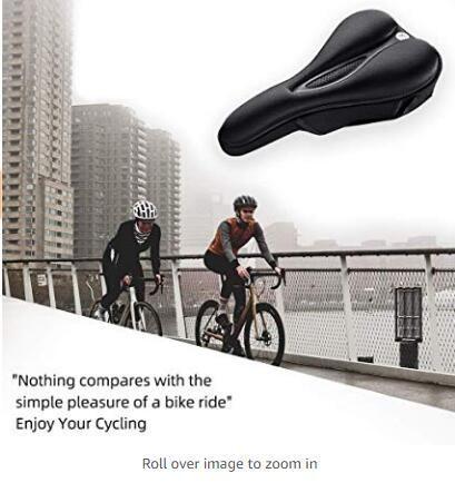 Image du produit Rockbros LF047-B housse de siège de vélo en gel silicone taille L - noir