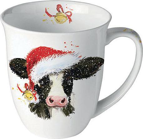 Produktbild Ambiente Weihnachts-Kuh (20 x, 33 x 33 cm)