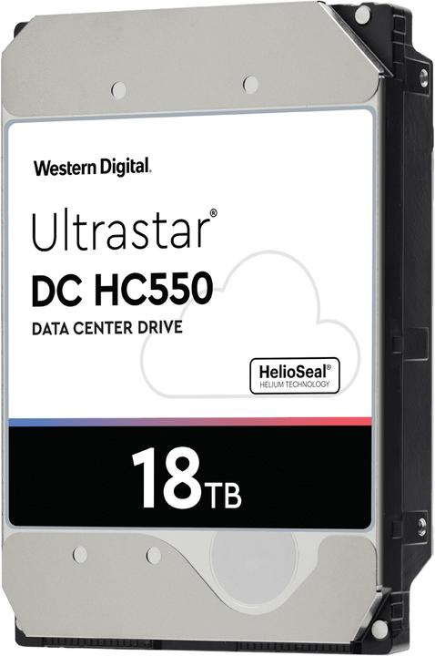 Actual product image WD WDC SAS3 WUH7218AL5204 7200 (18 TB, 3.5", CMR)