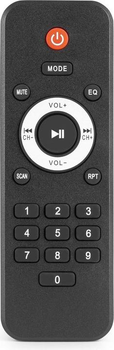 Actual product image Karaoke amplifier with Bluetooth - Fenton AV430B - 600W - 2 microfooningangen met echo - mp3 speler (Amplifier)
