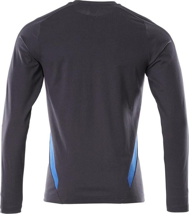Produktbild Mascot Longsleeve Accelerate Schwarzblau/Azurblau Gr.XL (XL)