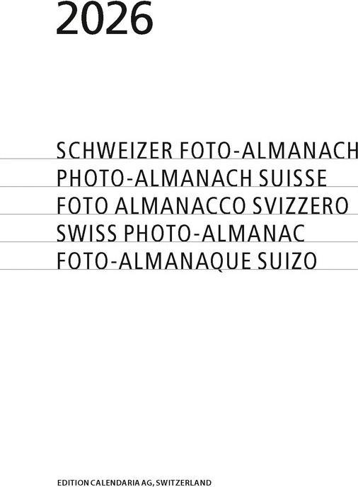 Actual product image Swiss Foto-Almanach 2026 (A5, German, French, Italian, English)