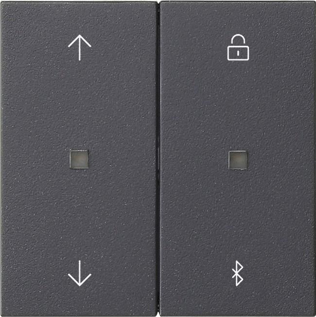 Produktbild Gira S3000 Jal.- + Schaltuhr BT System 55 Anthrazit