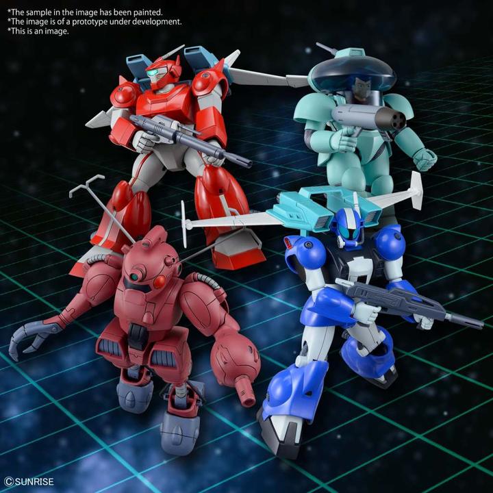 Actual product image Bandai Gunpla - Round Vernian Vifam Set 2