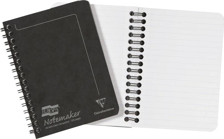 Image du produit Clairefontaine Europa (A6, À rayures, Couverture rigide)