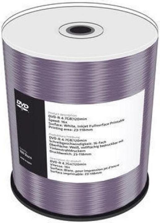 Produktbild MediaRange MR413 DVD-R 16x, Cake 100 (100 x)