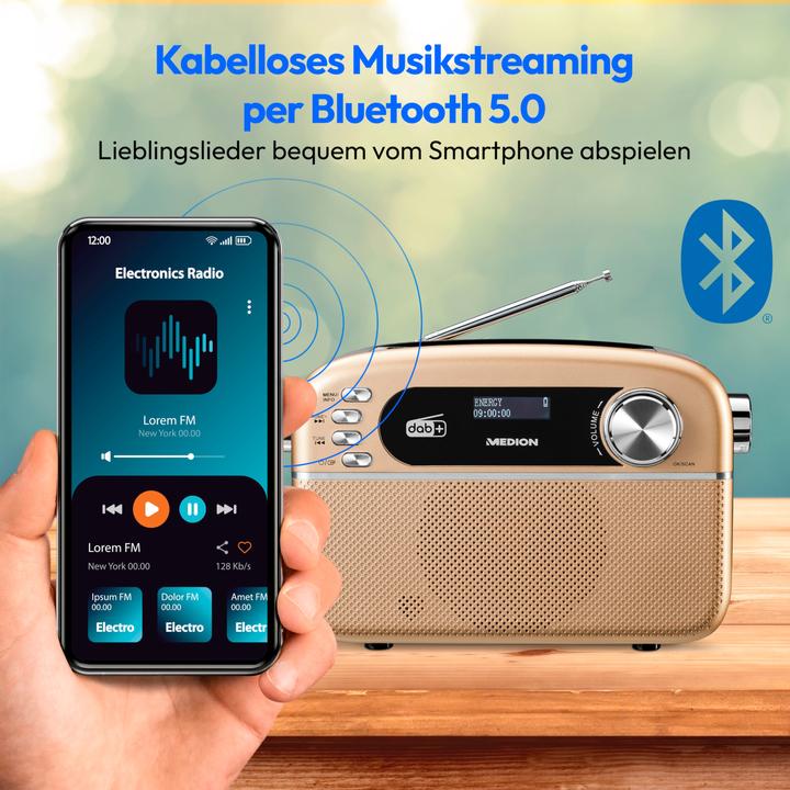 Produktbild Medion Life E66809 (UKW, DAB+, Bluetooth)