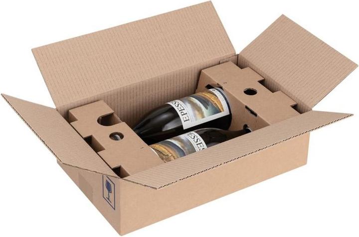 Image du produit Brieger Carton d'expédition VinoPac 37 x 22 x 10.1 cm (1 x 34 x 60 cm, 1 x)
