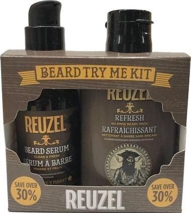 Produktbild Reuzel Beard Try Me Kit Bartpflege-Set - Bartöl & No Rinse Beard Wash (100 ml)